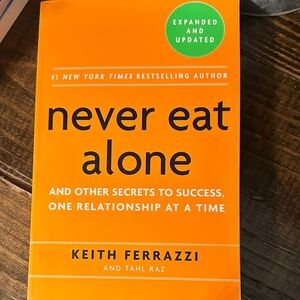 Never Eat Alone Book by Keith Ferrazzi